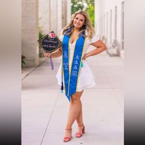 Lulu’s White Puff Sleeve White A-Line Dress